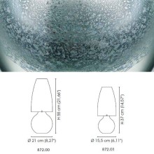 Venini Argea Tischleuchte - Agof Store