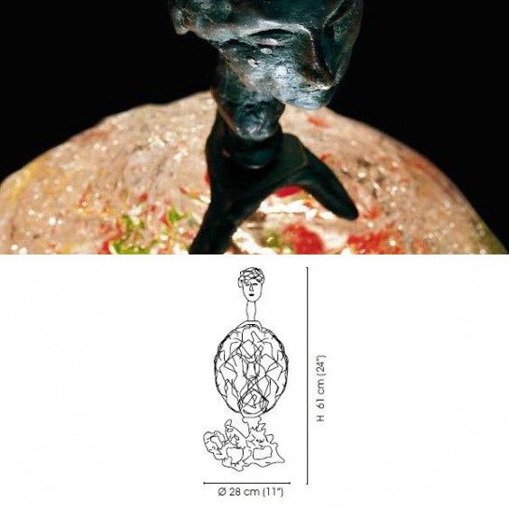 Venini Donna di Rango table lamp - Agof Store