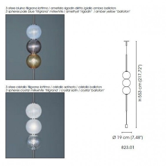 Venini Abaco Pendelleuchte - Agof Store