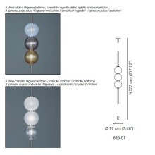 Venini Abaco pendant lamp - Agof Store Venini Abaco pendant lamp - Agof Store