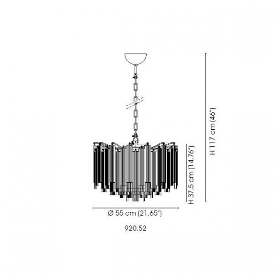 Venini Nastri 920.52 Pendelleuchte - Agof Store