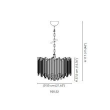 Venini Nastri 920.52 pendant lamp - Agof Store