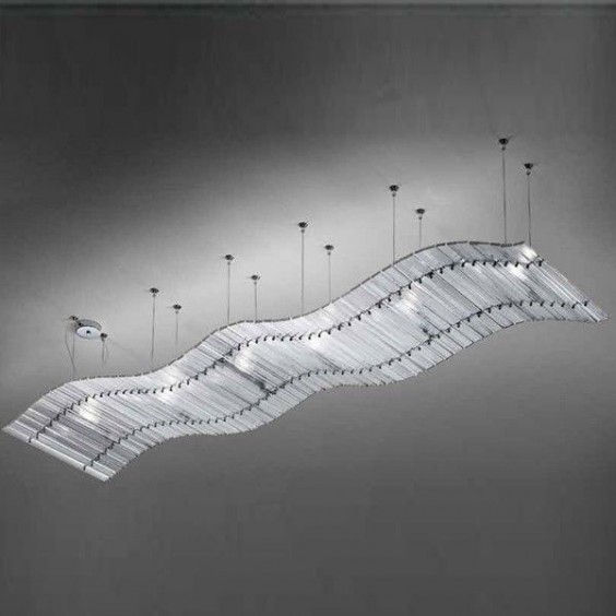 Tappeto Volante L.120 Lampada a sospensione Venini - Agof Store