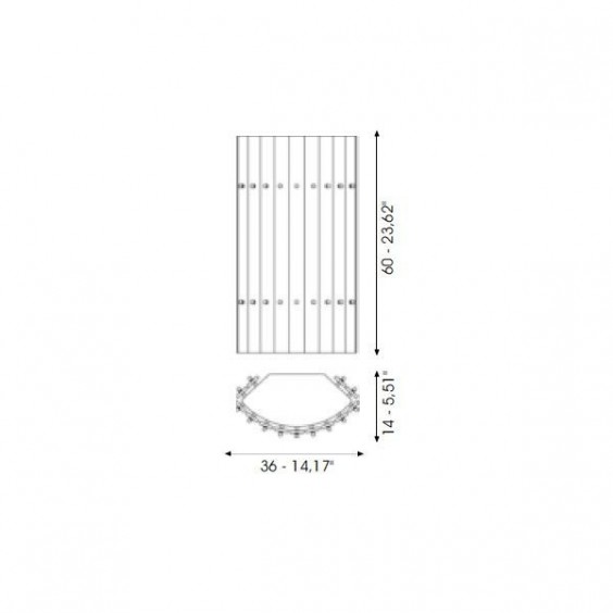 Venini Nastri wall lamp - Agof Store