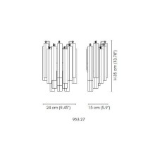 Venini Trilobi wall lamp - Agof Store