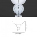 Venini Abaco wall ceiling lamp - Agof Store