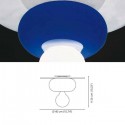 Venini Firenze wall ceiling lamp - Agof Store