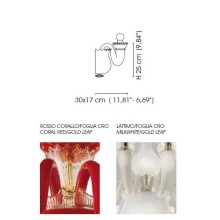 Venini Gio Ponti 99.81 wall lamp - Agof Store