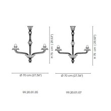 Venini Porpora 99.20 pendant lamp - Agof Store