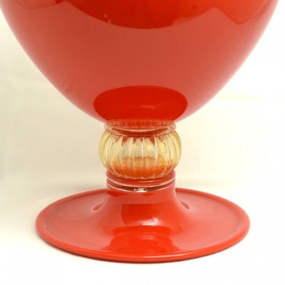 Venini Veronese Marco Polo Glass Vase - Agof Store