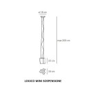 Artemide Logico Mini Pendelleuchte - Agof Store