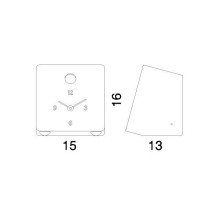Progetti Fido cuckoo table clock - Agof Store