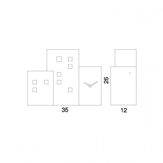 Progetti Walls Cucù cuckoo clock - Agof Store