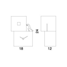 Strong Cucù 1 orologio cucù Progetti - Agof Store