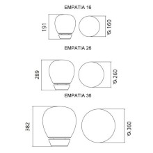 Artemide Empatia Lampada da tavolo - Agof Store