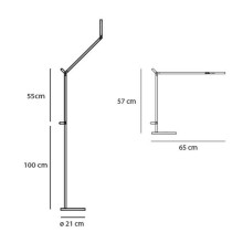 Artemide Demetra floor lamp - Agof Store Artemide Demetra floor lamp - Agof Store