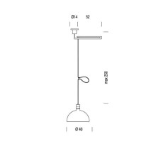 AS41Z Lampada a sospensione Nemo - Agof Store