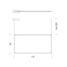 Nemo Spigolo Vertical Pendelleuchte - Agof Store
