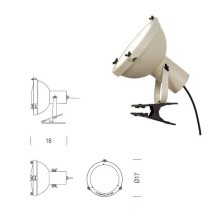 Nemo Projecteur 165 clip lamp - Agof Store Nemo Projecteur 165 clip lamp - Agof Store