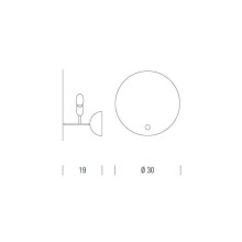 Nemo Kuta wall lamp - Agof Store