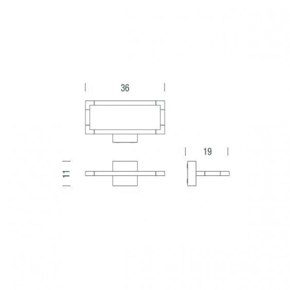 Nemo Spigolo wall lamp - Agof Store