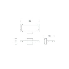 Nemo Spigolo wall lamp - Agof Store Nemo Spigolo wall lamp - Agof Store