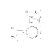 Projecteur 365 Lampada da parete soffitto Nemo - Agof Store