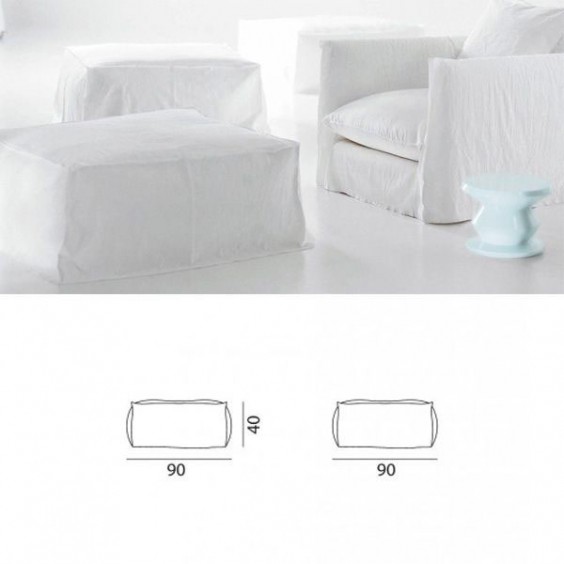 Gervasoni Ghost 08 Pouf - Agof Store