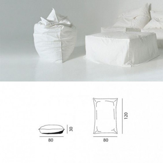 Gervasoni Ghost 08C Pouf - Agof Store