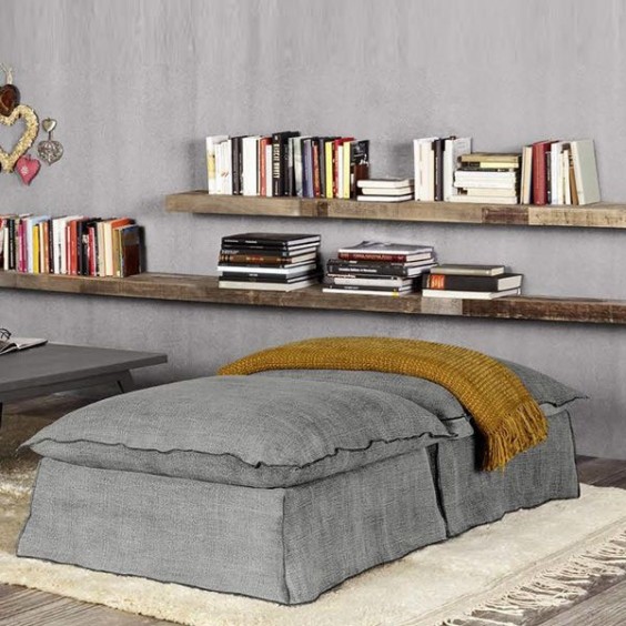 Ghost 06 P pouf Gervasoni - Agof Store