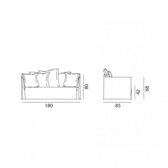 Gervasoni Ghost 10 Sofa - Agof Store