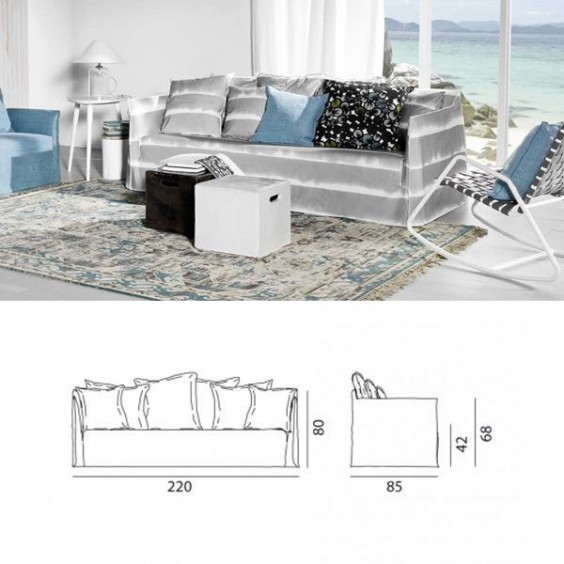 Gervasoni Ghost 12 Sofa - Agof Store