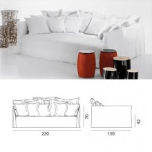 Gervasoni Ghost 16 Sofa - Agof Store