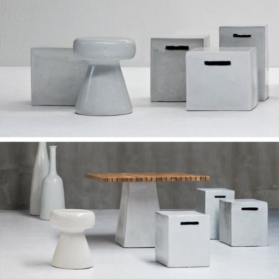 Gervasoni InOut 41 42 43 Hocker / Beistelltisch - Agof Store