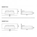 Gervasoni Ghost 81 Bed - Agof Store