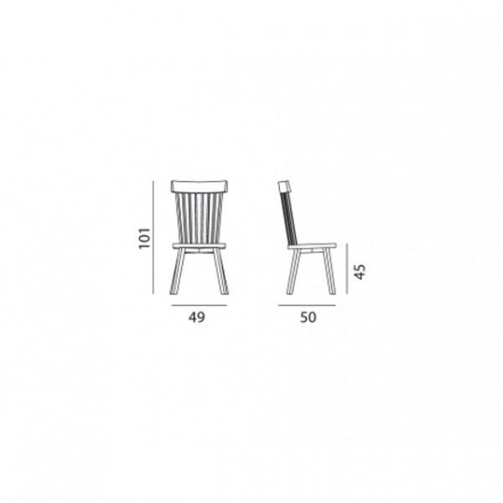 Gervasoni Gray 21 Chair - Agof Store