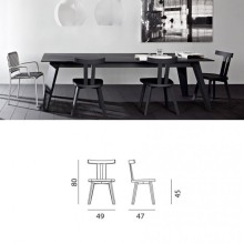 Gray 23 sedia Gervasoni - Agof Store Gray 23 sedia Gervasoni - Agof Store