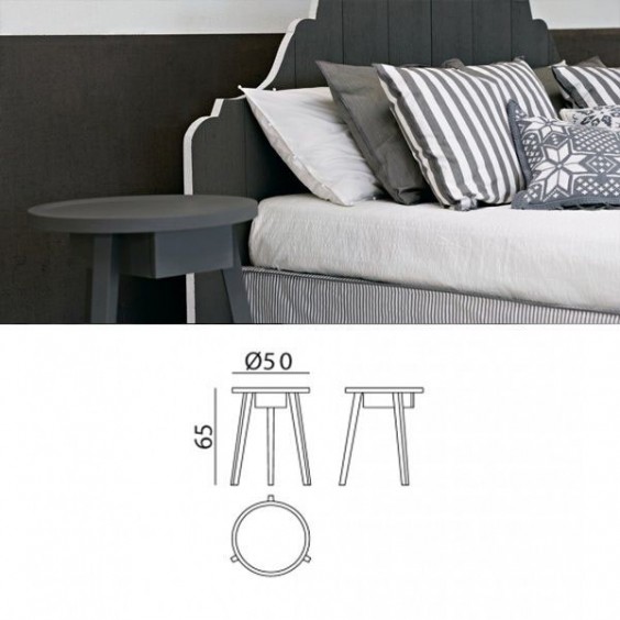 Gray 45 comodino Gervasoni - Agof Store