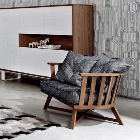 Gervasoni Gray 07 Easy Chair - Agof Store