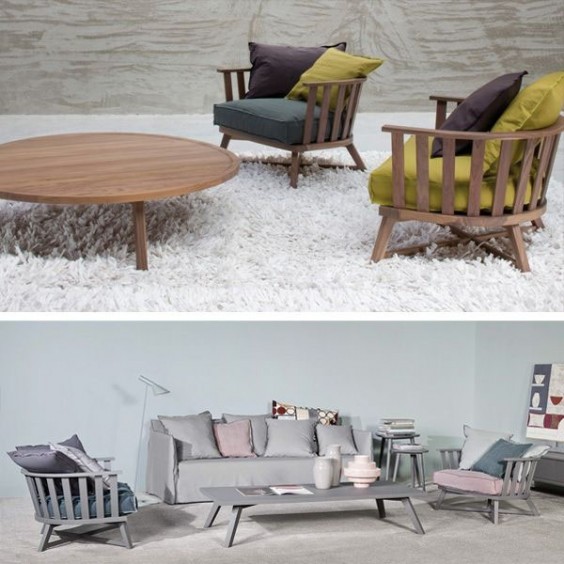 Gray 07 poltroncina Gervasoni - Agof Store