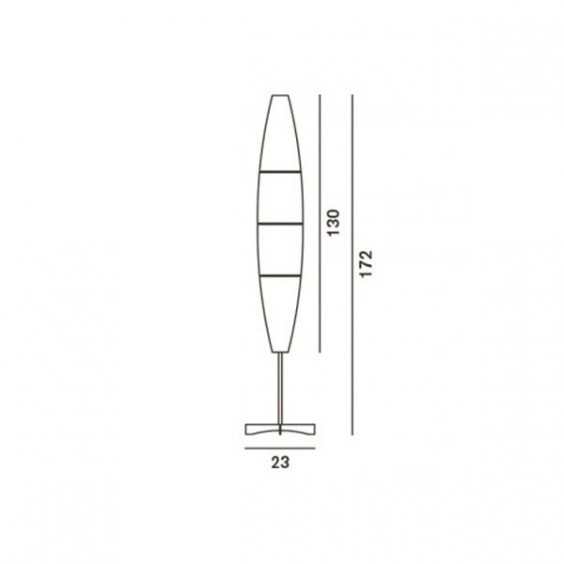 Havana Lampada da terra Foscarini - Agof Store