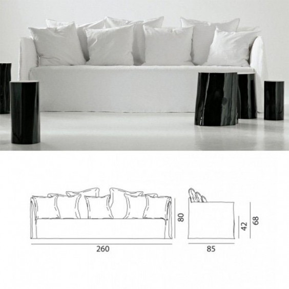 Gervasoni Ghost 14 Sofa - Agof Store