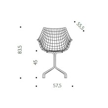 Driade Meridiana Armlehnstuhl - Agof Store