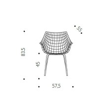 Driade Meridiana Stuhl - Agof Store