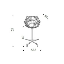 Driade Meridiana Stool - Agof Store