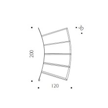 Driade Virgo Bücherregal - Agof Store