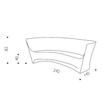 Driade Grand Pliè Sofa - Agof Store