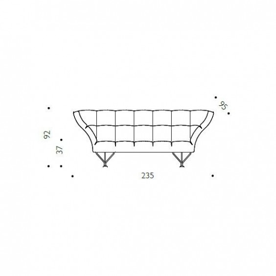 Driade 33 Cuscini Sofa - Agof Store