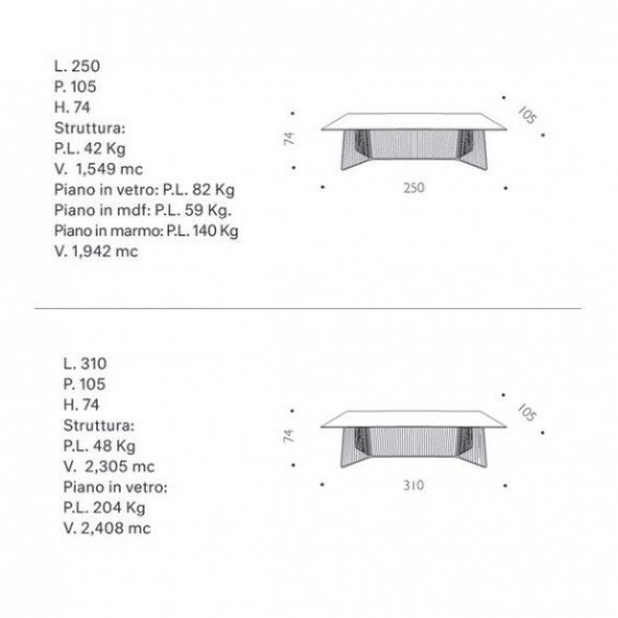 Driade Anapo Table - Agof Store