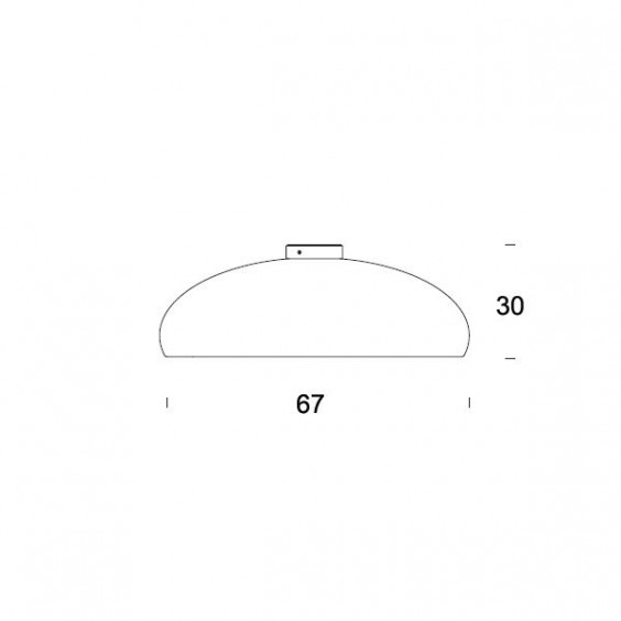 Fontana Arte Pangen ceiling lamp - Agof Store